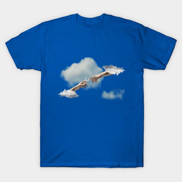 Heavenly smoke T-Shirt by Psychodelic Goat